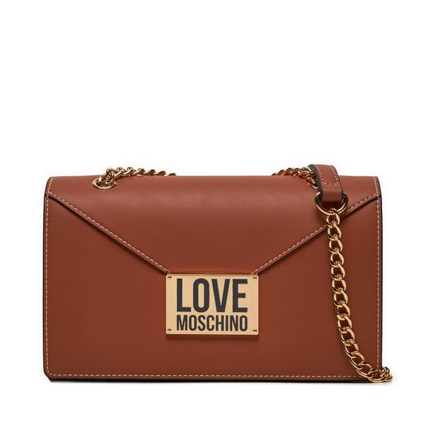 LOVE MOSCHINO Ročna torba LOVE MOSCHINO JC4073PP1LLG120A Rjava