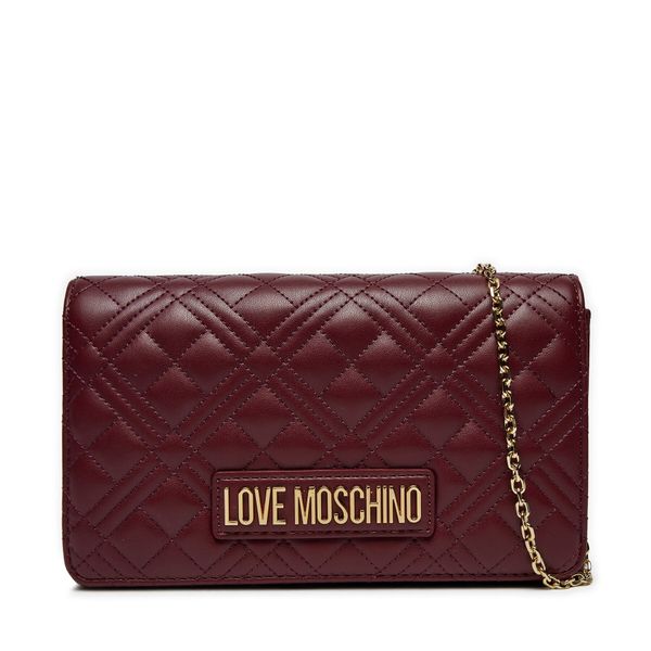 LOVE MOSCHINO Ročna torba LOVE MOSCHINO JC4079PP1LLA0552 Bordo rdeča