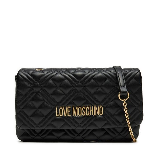 LOVE MOSCHINO Ročna torba LOVE MOSCHINO JC4097PP0LLA0000 Črna