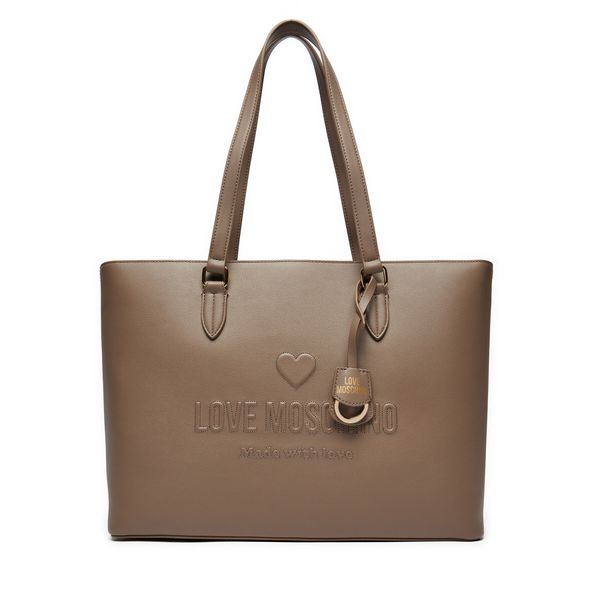 LOVE MOSCHINO Ročna torba LOVE MOSCHINO JC4114PP1LL1020A Rjava