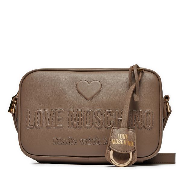 LOVE MOSCHINO Ročna torba LOVE MOSCHINO JC4117PP1LL1020A Rjava