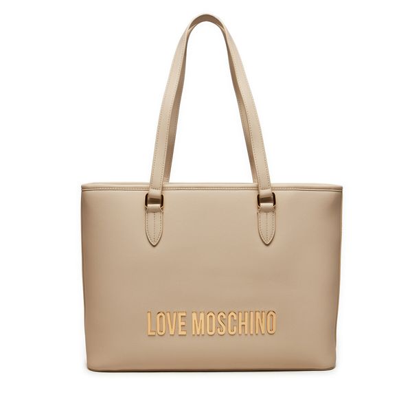 LOVE MOSCHINO Ročna torba LOVE MOSCHINO JC4190PP1LKD0110 Bež