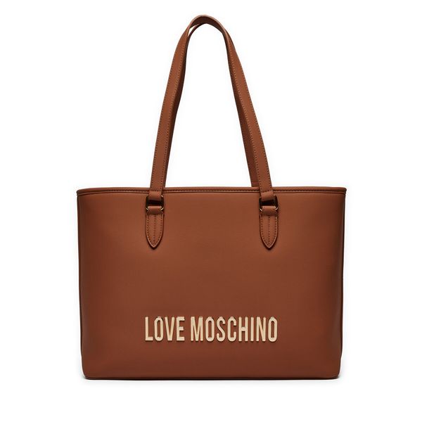 LOVE MOSCHINO Ročna torba LOVE MOSCHINO JC4190PP1LKD0208 Rjava