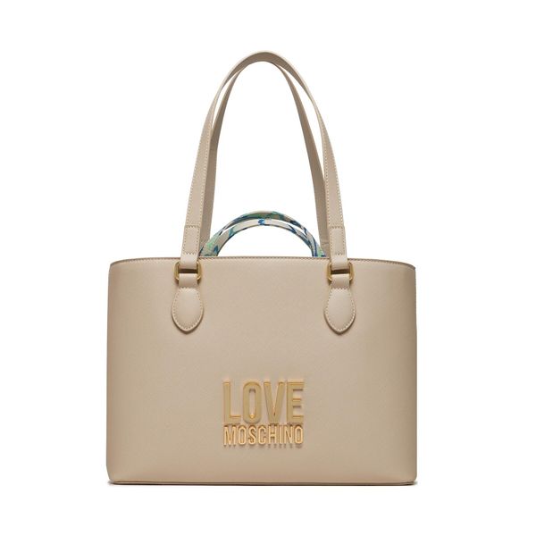 LOVE MOSCHINO Ročna torba LOVE MOSCHINO JC4210PP1ILQ111A Avorio