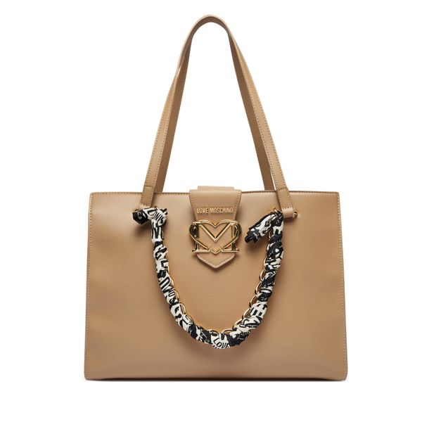 LOVE MOSCHINO Ročna torba LOVE MOSCHINO JC4276PP0LKC0106 Rjava