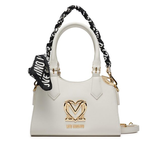 LOVE MOSCHINO Ročna torba LOVE MOSCHINO JC4284PP0IKJ110A Bela