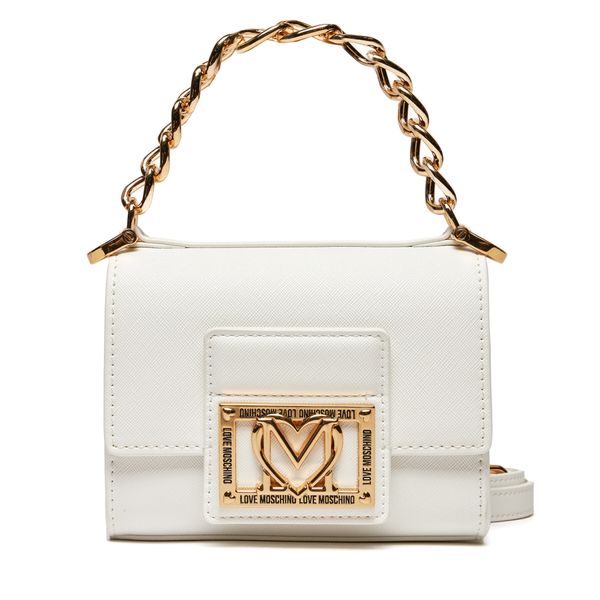 LOVE MOSCHINO Ročna torba LOVE MOSCHINO JC4330PP0IKS0100 Bela