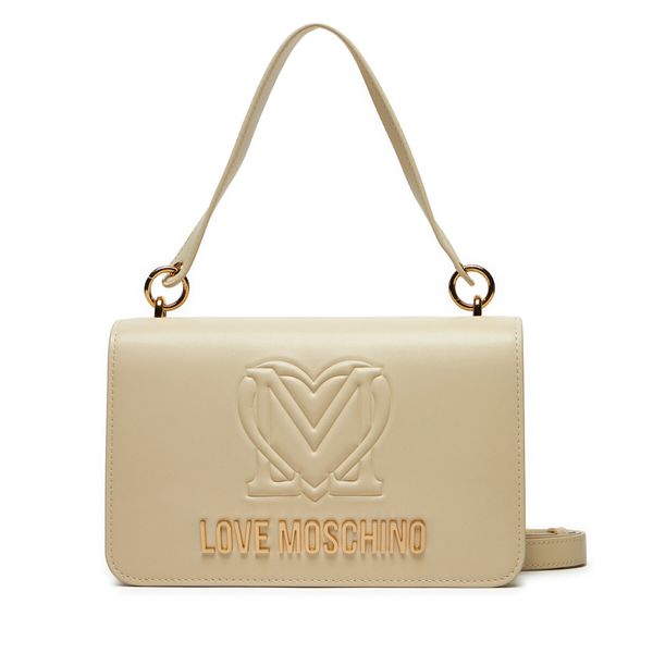 LOVE MOSCHINO Ročna torba LOVE MOSCHINO JC4364PP0LK1211A Écru