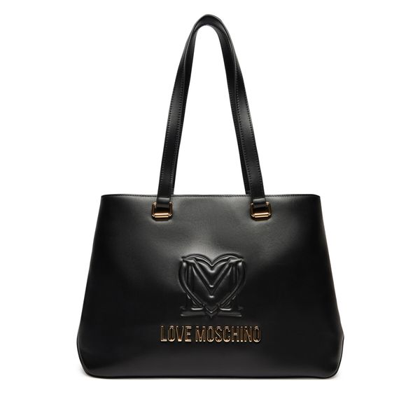 LOVE MOSCHINO Ročna torba LOVE MOSCHINO JC4365PP0LK1200A Črna