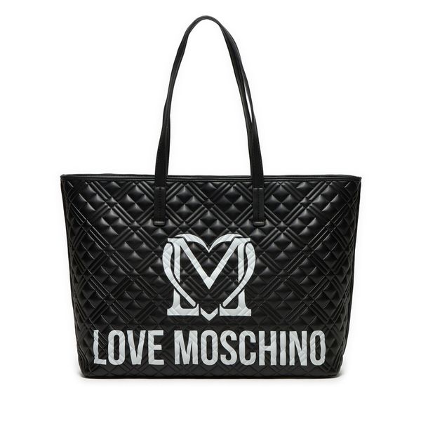 LOVE MOSCHINO Ročna torba LOVE MOSCHINO JC4376PP0LKR100A Črna