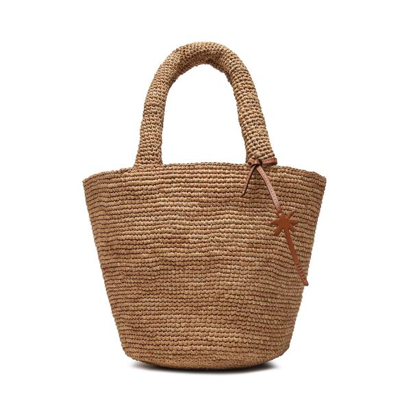 Manebi Ročna torba Manebi Summer Bag Medium V 2.2 AN Rjava