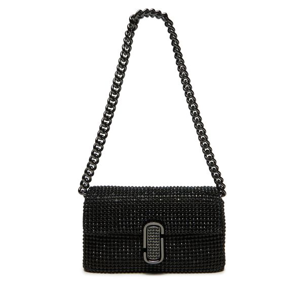 Marc Jacobs Ročna torba Marc Jacobs The Rhinestone J Marc Mini Shoulder Bag H912M06RE22 Črna