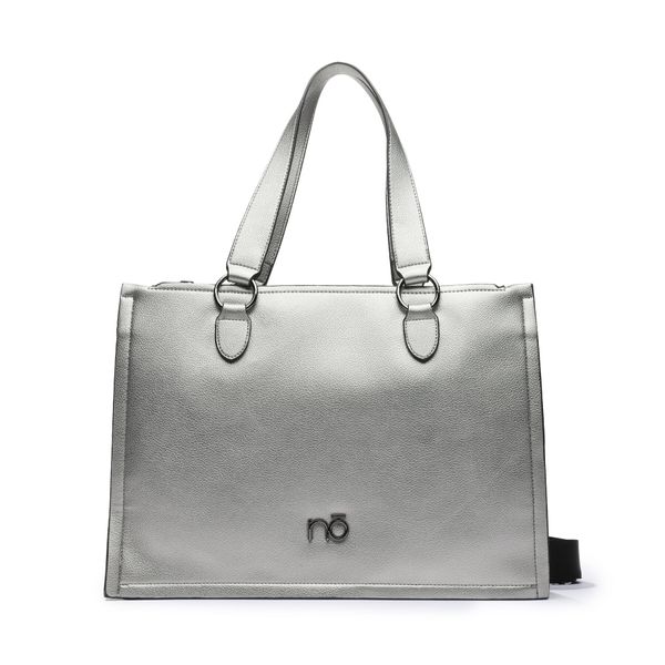 Nobo Ročna torba Nobo NBAG-P2130-C025 Srebrna