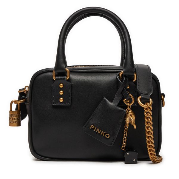 PINKO Ročna torba Pinko Bowling Bag Mini . PE 24 PLTT 102791 A0F1 Črna