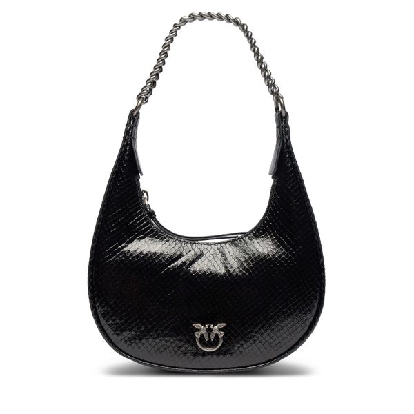 PINKO Ročna torba Pinko Brioche Hobo Mini Al 23-24 PLTT 101433 A180 Črna