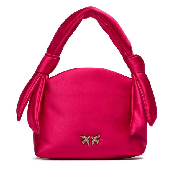 Pinko Ročna torba Pinko Knots Mini Pouch Satin PE 24 PLTT 102770 A1KA Pink Pinko N17