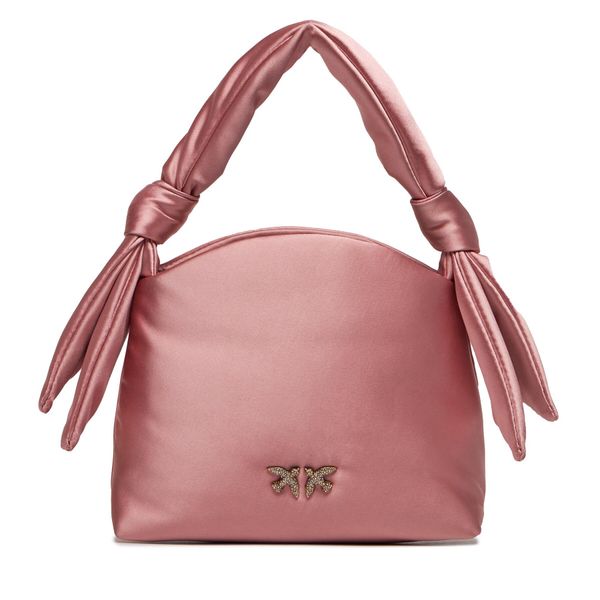 Pinko Ročna torba Pinko Knots Mini Pouch Satin PE 24 PLTT 102770 A1KA Roza