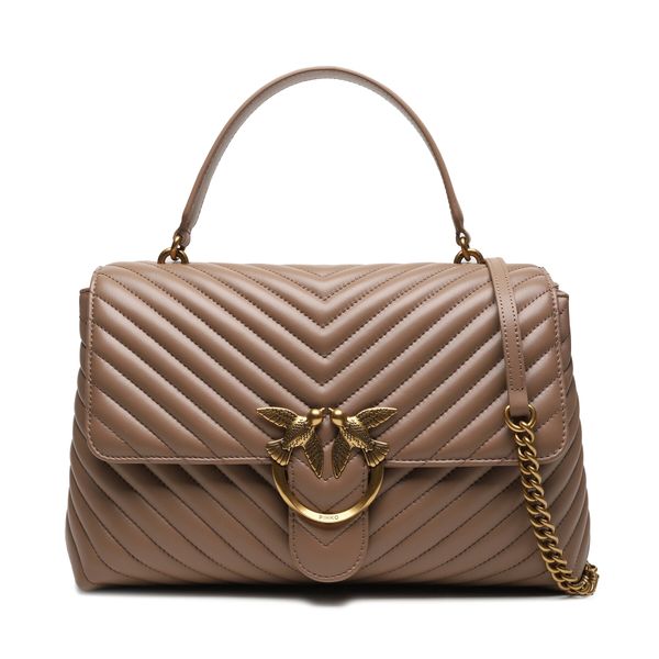 PINKO Ročna torba Pinko Love Lady Puff Big Cl . AI 23-24 PLTT 100042 A0GK Rjava