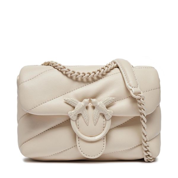 PINKO Ročna torba Pinko Love Puff Baby PE 24 PLTT 100040 A1JO Écru