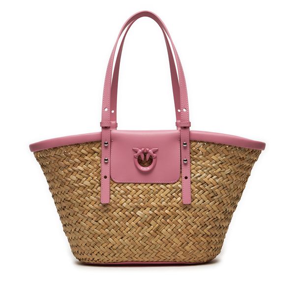Pinko Ročna torba Pinko Love Summer Basket PE 24 PLTT 103324 A1RL Bež