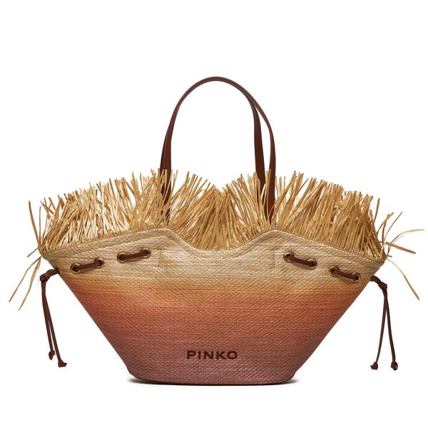 PINKO Ročna torba Pinko Pagoda Extra Shopper . PE 24 PLTT 102911 A1R6 Bež