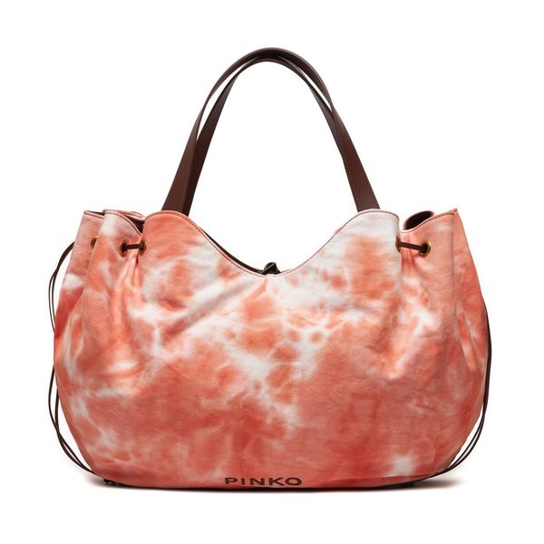 PINKO Ročna torba Pinko Pagoda Extra Shopper PE 24 PLTT 102911 A1MB Oranžna