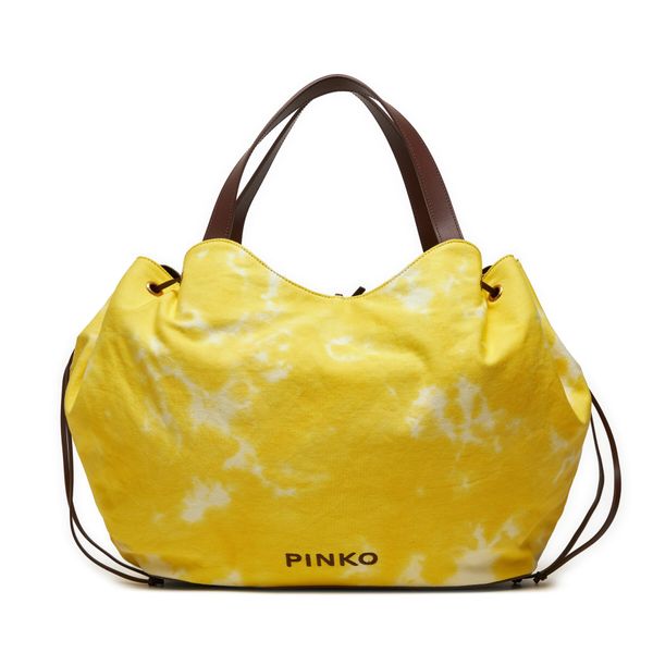 PINKO Ročna torba Pinko Pagoda Extra Shopper PE 24 PLTT 102911 A1MB Rumena