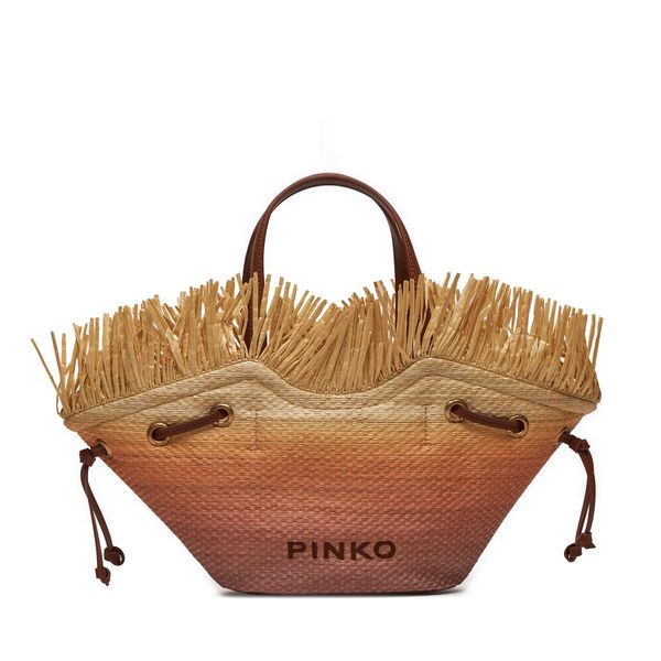 PINKO Ročna torba Pinko Pagoda Small Shopper . PE 24 PLTT 102910 A1R6 Bež