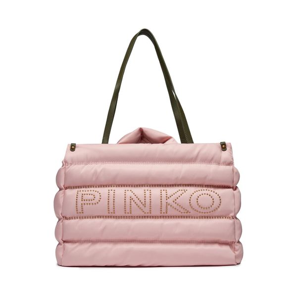 Pinko Ročna torba Pinko Shopper AI 23-24 PLTT 101964 A17V Cipria O81Q