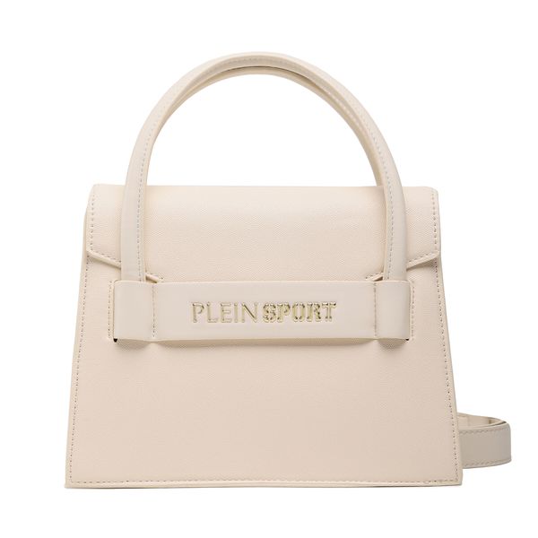 Plein Sport Ročna torba Plein Sport Tote Blake 2110063 Off White 1723