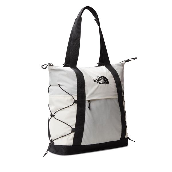 The North Face Ročna torba The North Face Borealis Tote NF0A52SVQ4C1 Gardenia White/Tnf Black