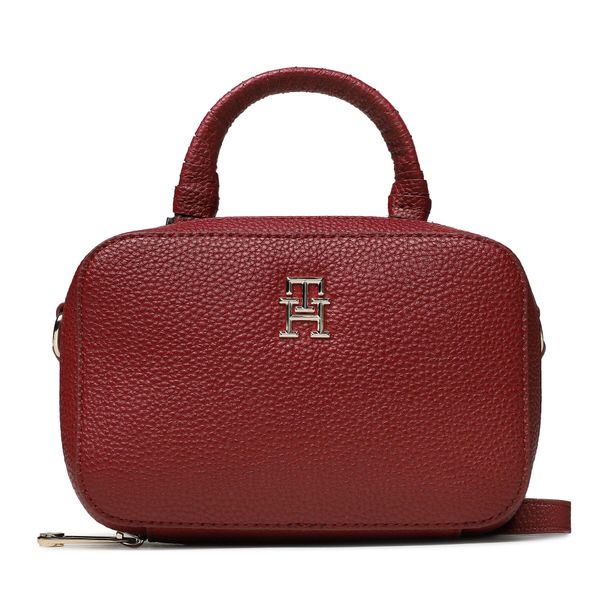 Tommy Hilfiger Ročna torba Tommy Hilfiger AW0AW14880 Bordo rdeča