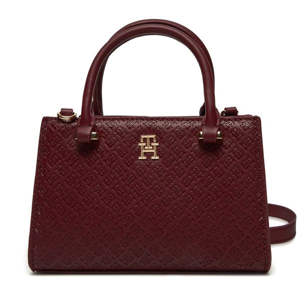 Tommy Hilfiger Ročna torba Tommy Hilfiger AW0AW16932 Bordo rdeča