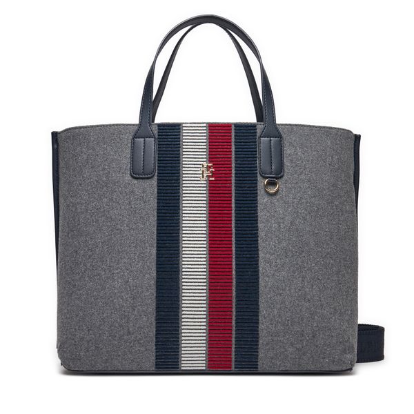 Tommy Hilfiger Ročna torba Tommy Hilfiger AW0AW17034 Siva