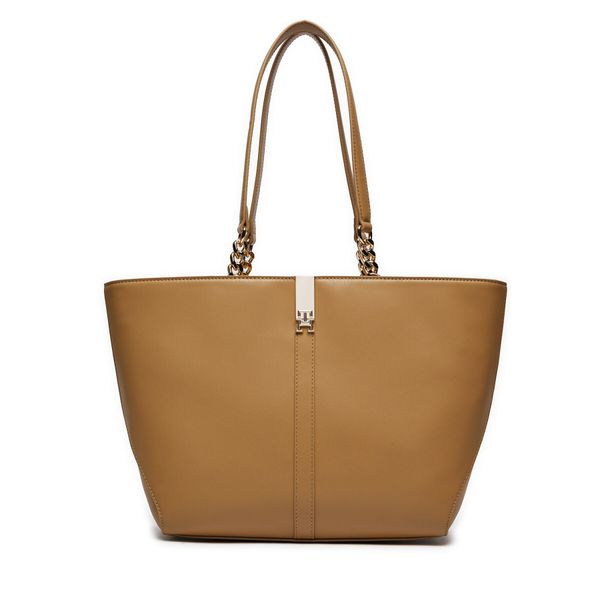 Tommy Hilfiger Ročna torba Tommy Hilfiger Heritage Tote AW0AW16321 Rjava