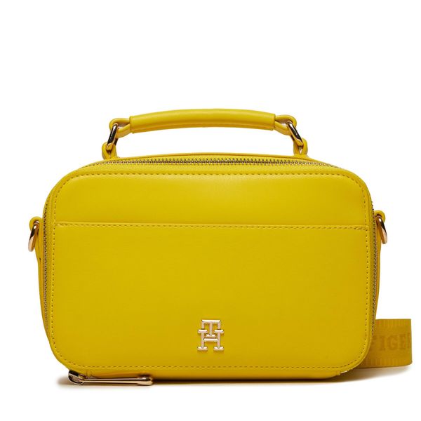 Tommy Hilfiger Ročna torba Tommy Hilfiger Iconic Tommy Camera Bag AW0AW15689 Valley Yellow ZH3