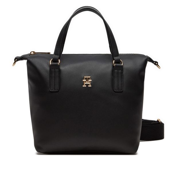 Tommy Hilfiger Ročna torba Tommy Hilfiger Poppy AW0AW17015 Črna