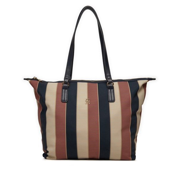 Tommy Hilfiger Ročna torba Tommy Hilfiger Poppy Tote AW0AW16446 Pisana