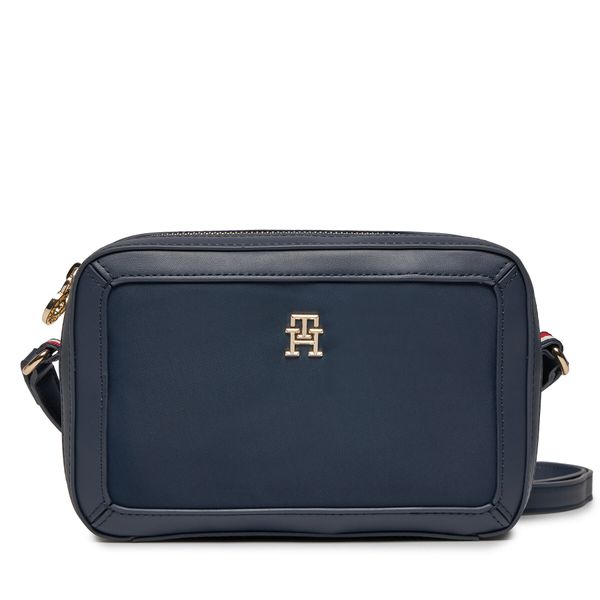 Tommy Hilfiger Ročna torba Tommy Hilfiger Th Essential S Crossover AW0AW15716 Mornarsko modra