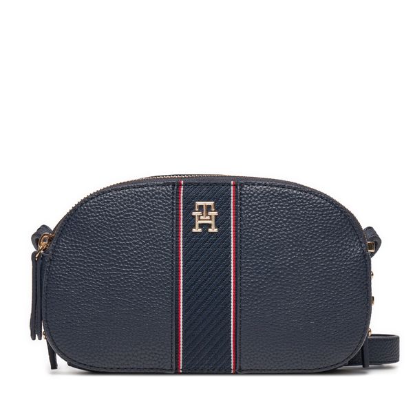 Tommy Hilfiger Ročna torba Tommy Hilfiger Th Legacy Camera Bag AW0AW16898 Mornarsko modra