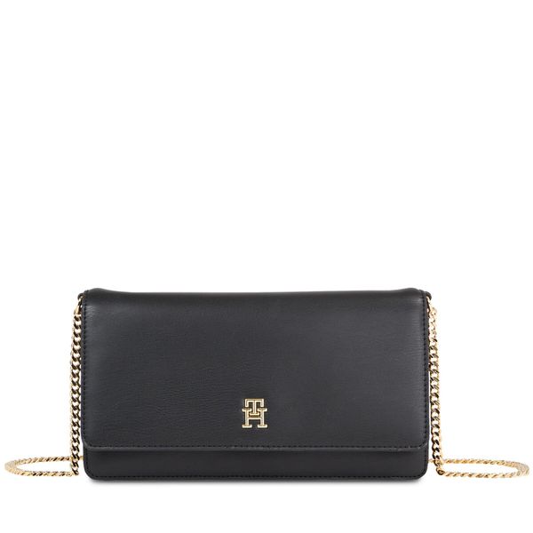 Tommy Hilfiger Ročna torba Tommy Hilfiger Th Refined Chain Crossover AW0AW16109 Black BDS