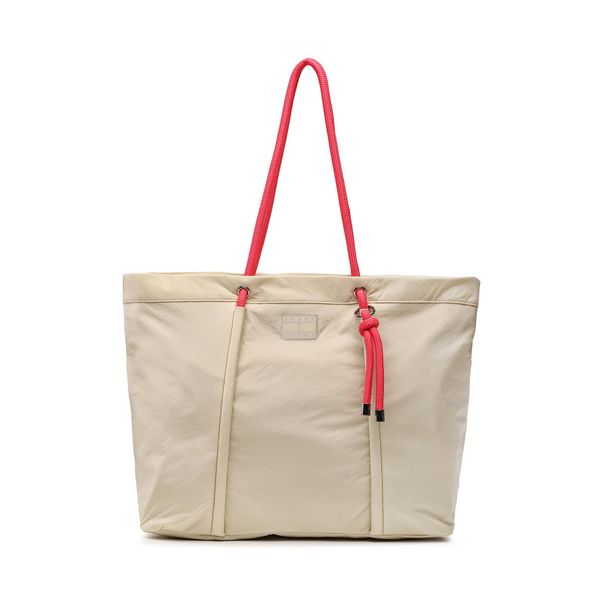 Tommy Jeans Ročna torba Tommy Jeans Tjw Beach Summer Tote AW0AW14583 Bež