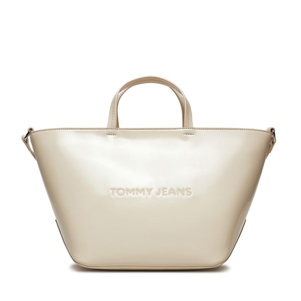 Tommy Jeans Ročna torba Tommy Jeans Tjw Ess Must Mini Tote Seasonal AW0AW16268 Écru