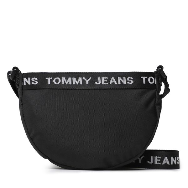 Tommy Jeans Ročna torba Tommy Jeans Tjw Essential Moon Bag AW0AW15146 Črna