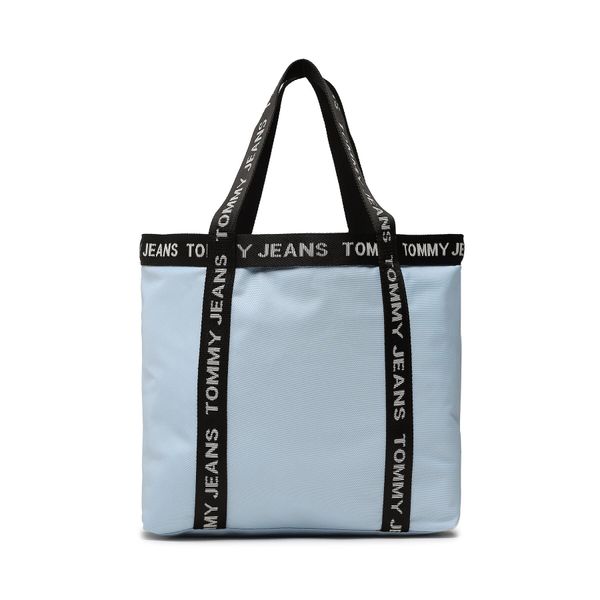 Tommy Jeans Ročna torba Tommy Jeans Tjw Essential Tote AW0AW14953 Svetlo modra