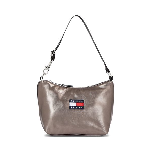 Tommy Jeans Ročna torba Tommy Jeans Tjw Heritage Shoulder Bag Metal AW0AW15436 Siva