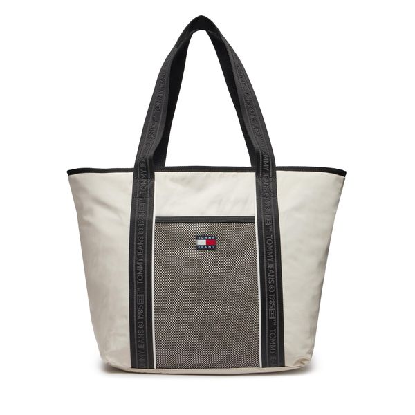 Tommy Jeans Ročna torba Tommy Jeans Tjw Heritage Tote AW0AW15824 Écru