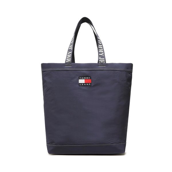 Tommy Jeans Ročna torba Tommy Jeans Tjw Heritahe Tote AW0AW14960 Mornarsko modra