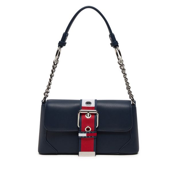 Tommy Jeans Ročna torba Tommy Jeans Tjw Idol Shoulder Bag AW0AW16282 Mornarsko modra