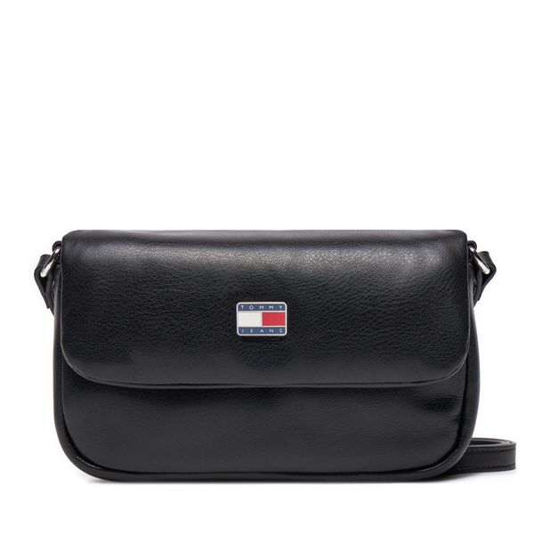 Tommy Jeans Ročna torba Tommy Jeans Tjw Pillow Flap Crossover AW0AW16978 Črna